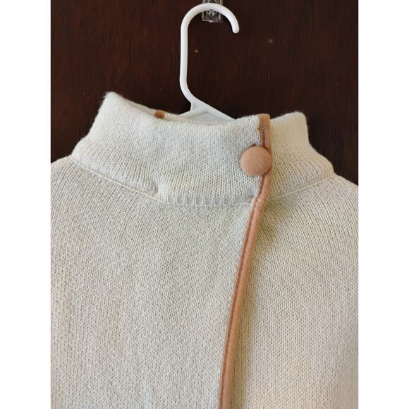 NWT Lauren Conrad Knit Riding Cape. One Size. Sweater. Poncho. Fall Sweater. - Picture 7 of 13